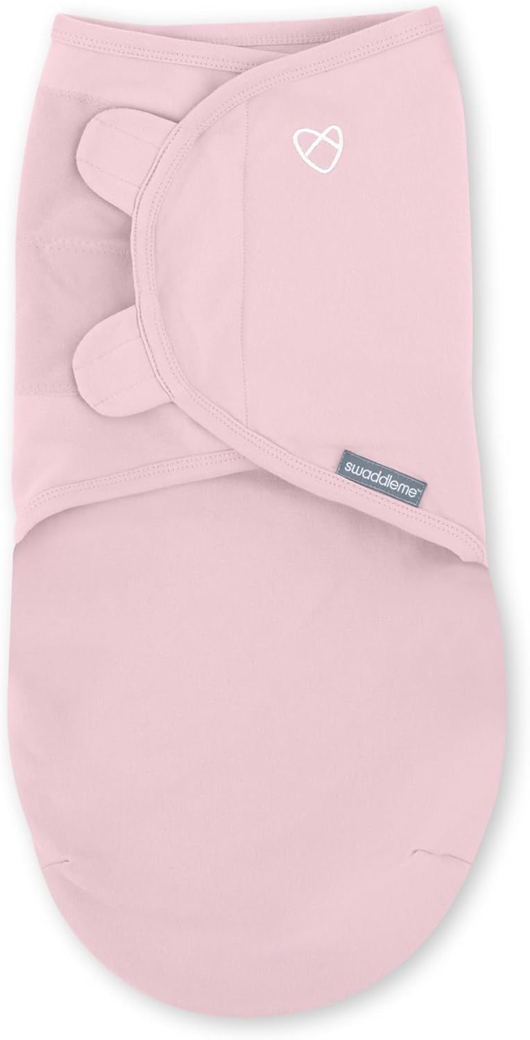 SwaddleMe by Ingenuity Original Swaddle, 100% Cotton, Improves Sleep & Calms Startle Reflex, 0-3 Months, 1.0 TOG, 3-Pack, Baby Swaddle Blanket - Lady Bug Picnic - Image 5
