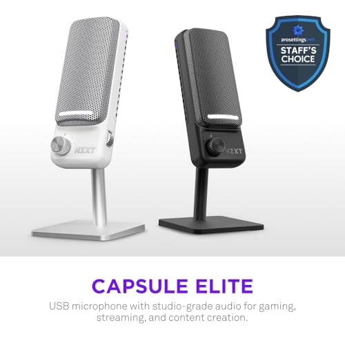 NZXT ميكروفون USB سلكي NZXT Capsule Elite - أسود - Image 3