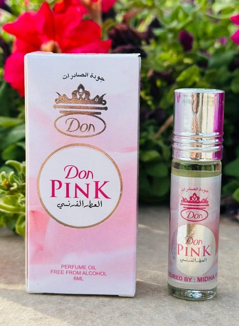 Pink French Fragrance Roll On Perfume 6 ML