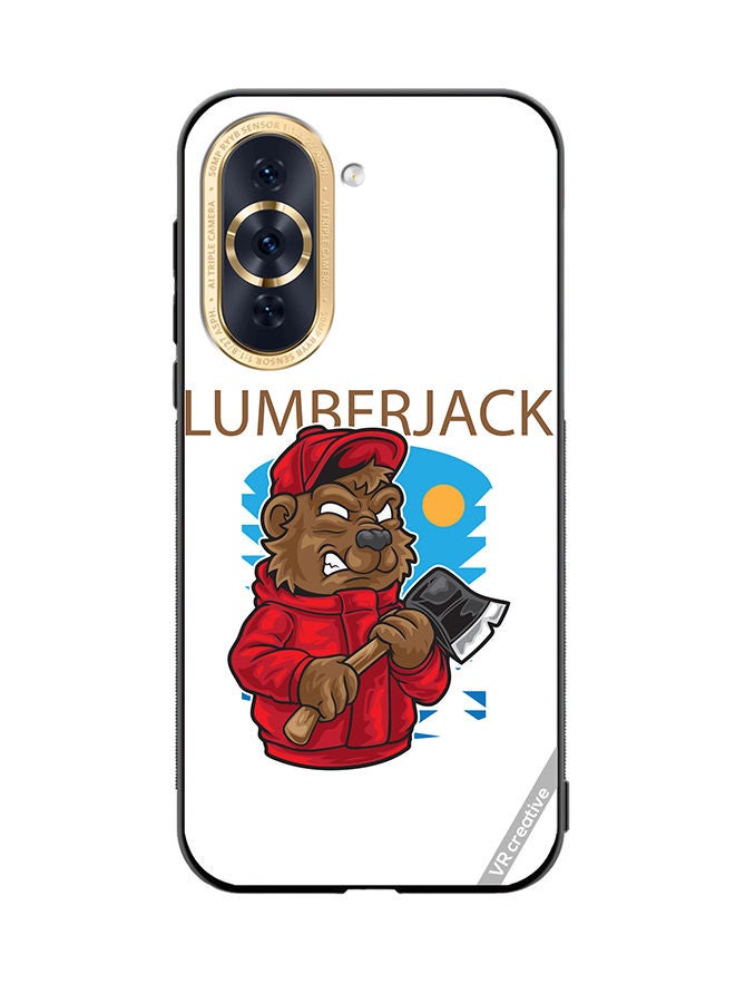 VR CREATIVE Protective Case Cover For Huawei Nova 10 Lumber Jack Design Multicolour - Image 1