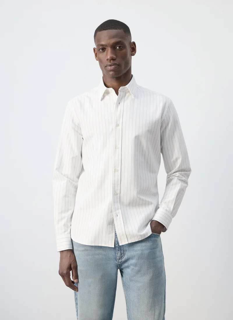 100% Cotton Striped Shirt