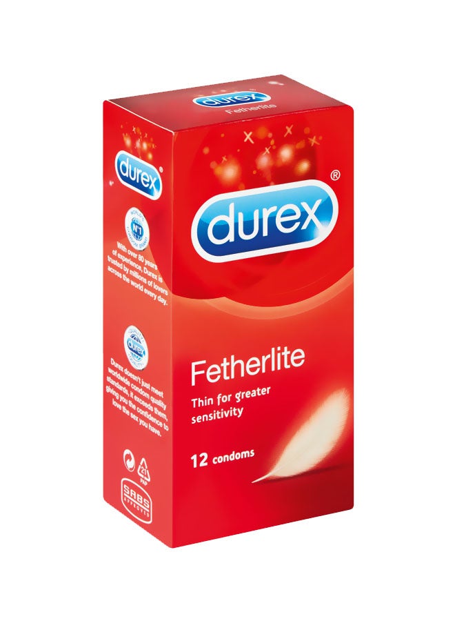 Durex 12-Piece Fetherlite Condom Set - Image 1