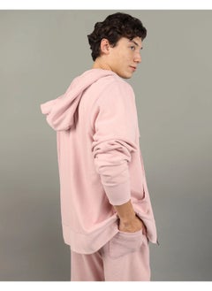 American Eagle AE Fleece Logo Graphic Zip-Up Hoodie  - Image 1