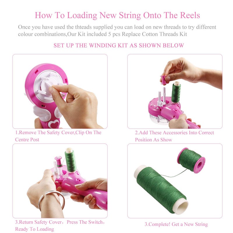 Oradrem Automatic Hair Braider Decoration Easy Styling DIY Tool Electric Hairstyle Tool Gifts Beauty Fashion Salon Toy Kits For Teen Girls - Image 5