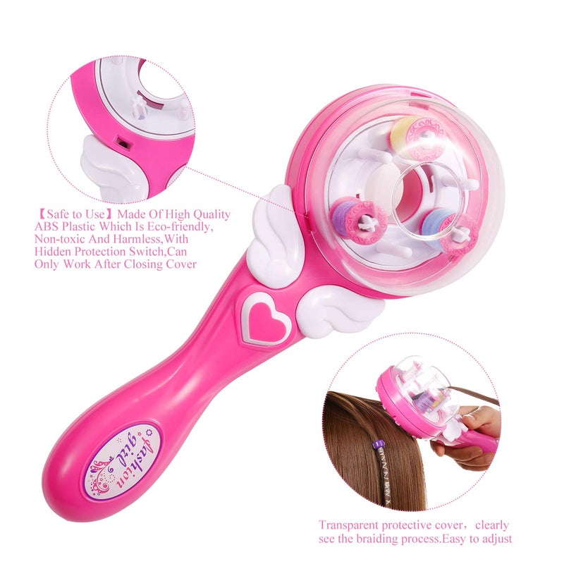 Oradrem Automatic Hair Braider Decoration Easy Styling DIY Tool Electric Hairstyle Tool Gifts Beauty Fashion Salon Toy Kits For Teen Girls - Image 2
