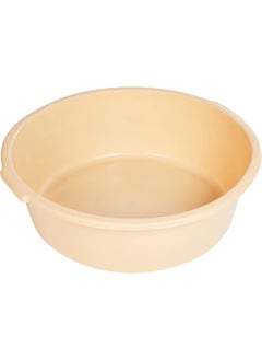 Cosmoplast وعاء بلاستيكي دائري 22 بوصة لون عاجي 32 لتر  - Image 2
