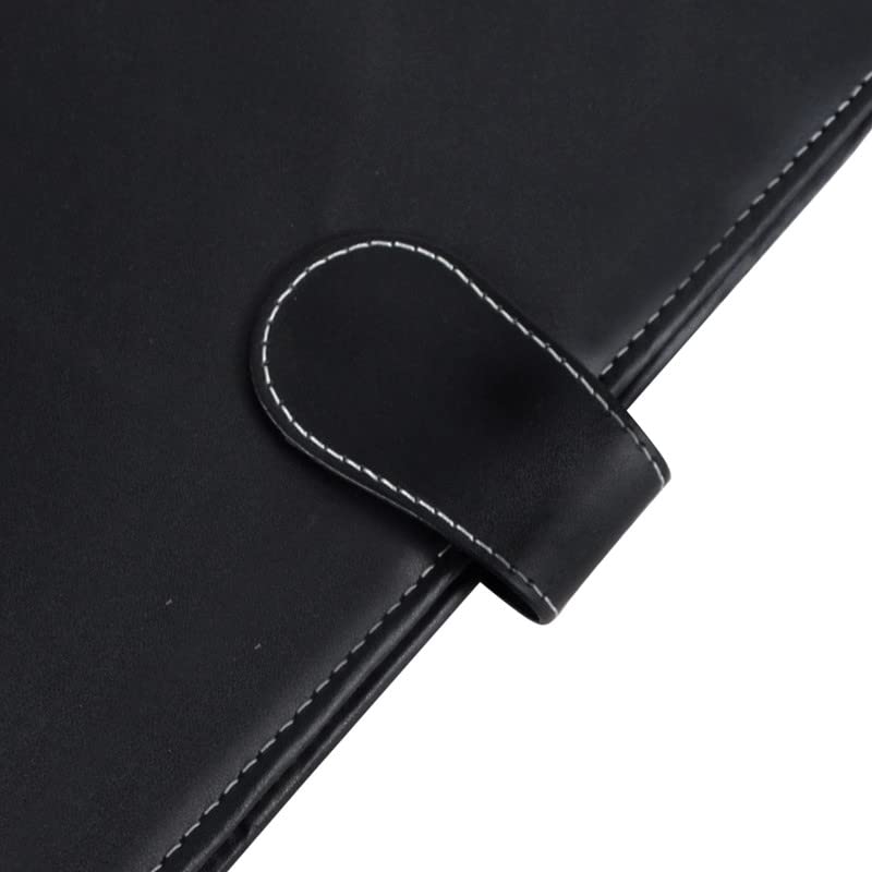 AmazingHind Car Document Holder | Owner Manual Case Pouch, Document Storage Wallet for Registration & Insurance Card | Paperwork Holder | Faux Leather - Black (7.5 x 10 Inches) - Image 3