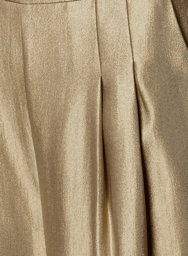 ايكونيك Iconic Pleated Wide Leg Pants