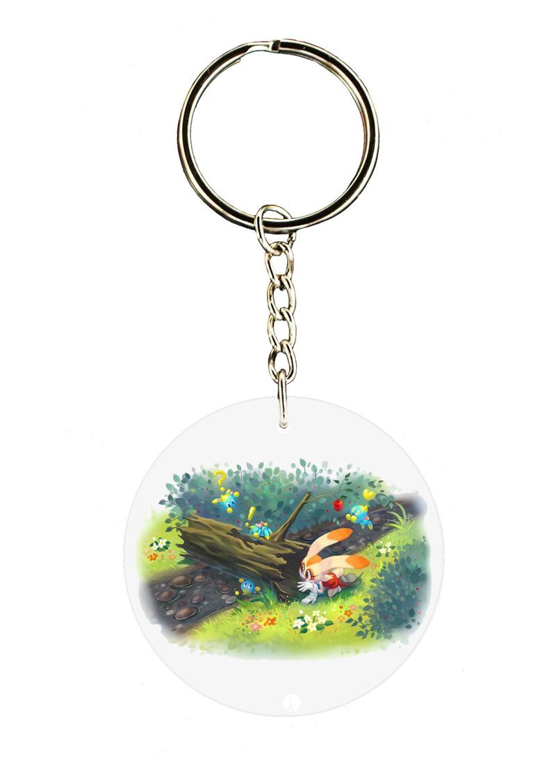 RKN Sonic Printed Keychain