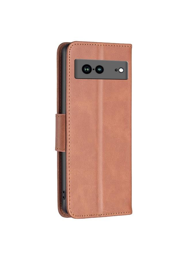 إيروريكس جراب لهاتف Google Pixel 7a مصنوع من جلد الحمل بلون نقي - Image 3