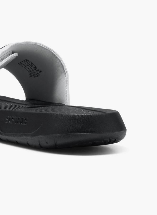 Puma Men Royalcat Comfort 2 Logo Print Slides - Image 5