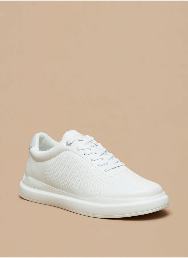 Lee Cooper Men's Textured Lace-Up Sneakers