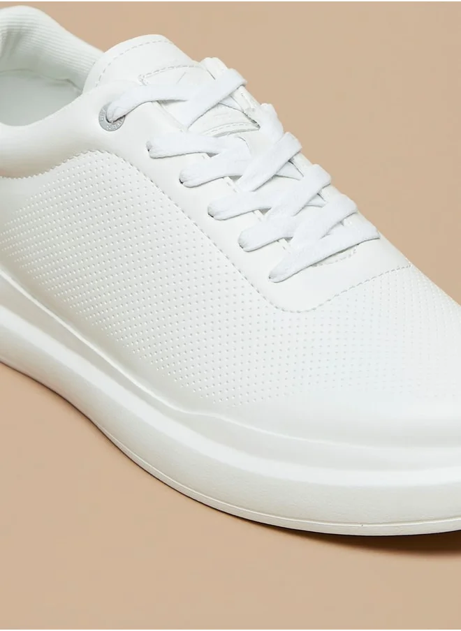 Lee Cooper Men's Textured Lace-Up Sneakers