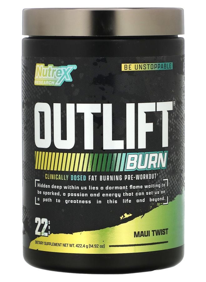 Nutrex Research Outlift Burn Maui Twist 14.92 oz (422.4 g)