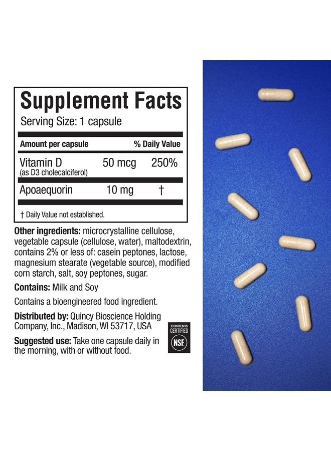 Prevagen Improves Memory - Regular Strength 10mg, 60 Capsules |3 Pack| Apoaequorin & Vitamin D & Prevagen 7-Day Pill Minder | Brain Supplement for Better Brain Health, Supports Healthy Brain Function - Image 2