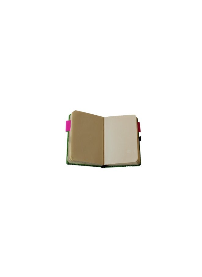 Notebook دفتر ملاحظات I-RITE غلاف مقوى 9×14 سم، فارغ باللون الأخضر  - Image 2