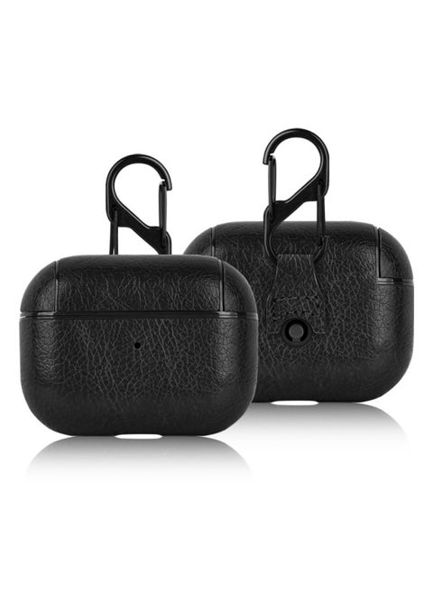 Protective Case For Airpods 432pro2pro Apple Wireless Bluetooth Headset Skin Protective Case-Color:Black Classic Style-Applicable Models:Airpods 4 (paper Box)