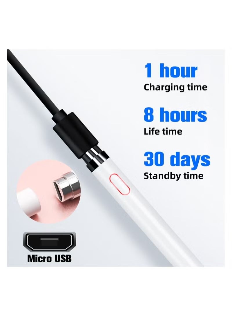 2nd Stylus Pen with Wireless Charging Pencil White 【Anti - Stain & Fingerprint】【Powerful Battery Life】【Excellent Experience】 - Image 3
