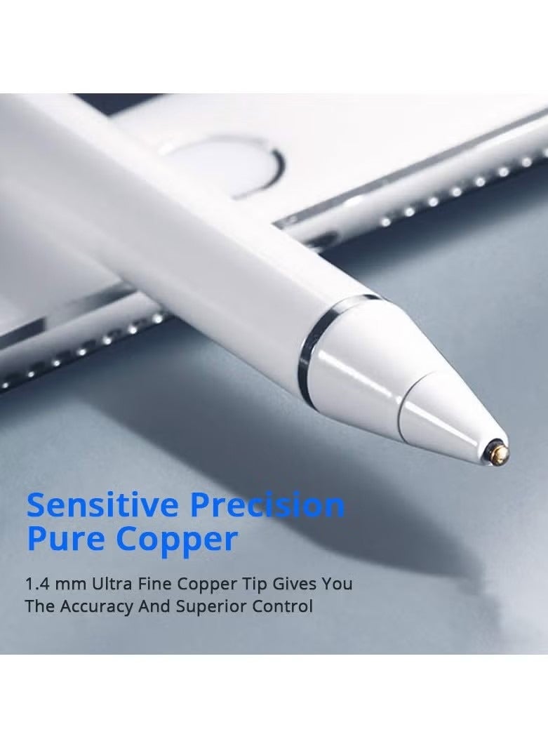 2nd Stylus Pen with Wireless Charging Pencil White 【Anti - Stain & Fingerprint】【Powerful Battery Life】【Excellent Experience】 - Image 4