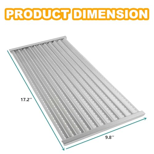 BBQ-PLUS 17 Inch Emitter Plates Replacement for Charbroil Tru Infrared Grill Replacement Parts 463242715, 463242716, 463257520, 463276016, 466242715, 466242815, CHRG533-0009-W1, Lowes 606682, 639322 - Image 2