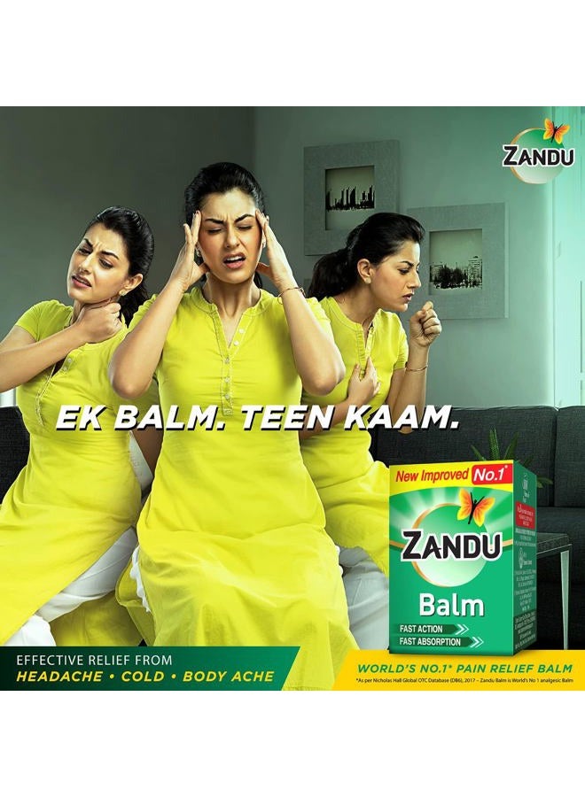 Zandu بلسم للصداع، البرد وآلام الجسم، 25 مل - Image 3
