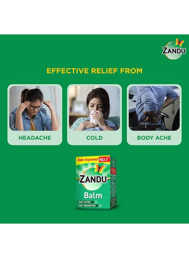 Zandu بلسم للصداع، البرد وآلام الجسم، 25 مل - Image 5
