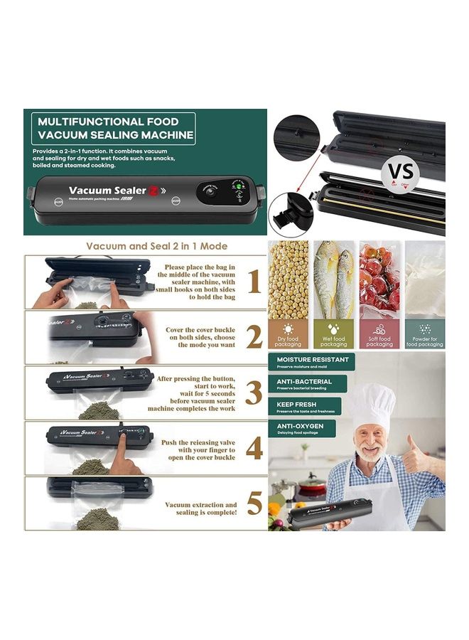 Automatic Precision Food Sealer Machine Black - Image 4