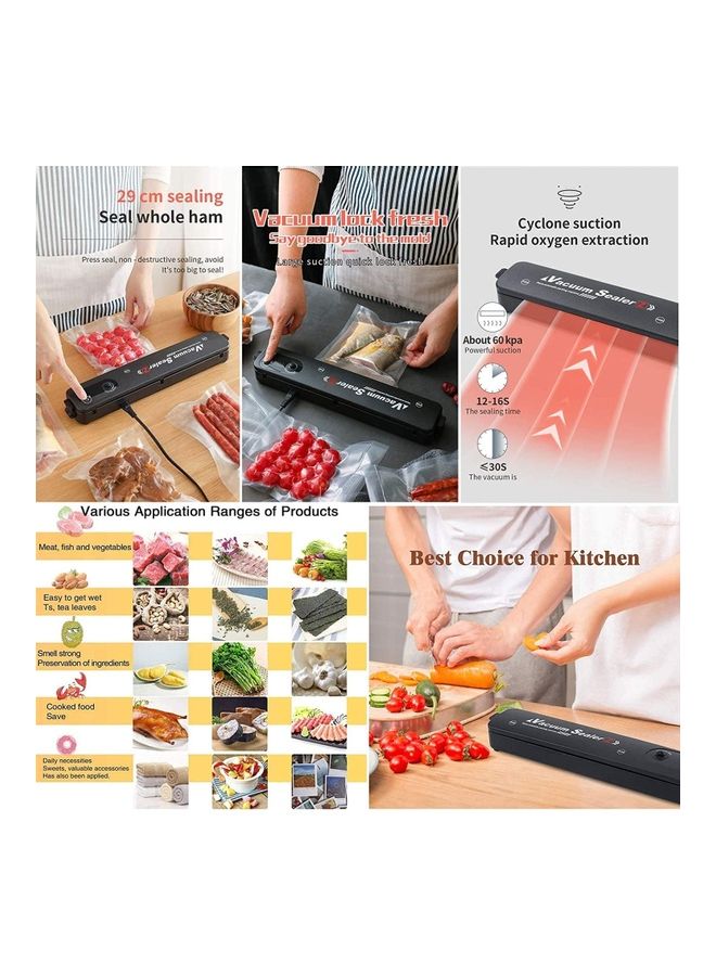 Automatic Precision Food Sealer Machine Black - Image 5