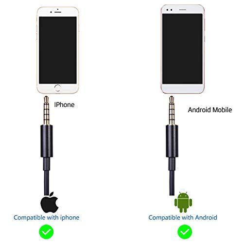 GGZZ Replacement Astro A10 Cable A40 Cord 3.5mm Upgrade Metal Plug Audio Aux Cables Compatible with Astro A10 A40 A30 A50 Gaming Headset to Xbox One PS4 PC Gaming MixAmp (No Mute and Volume Controls) - Image 2