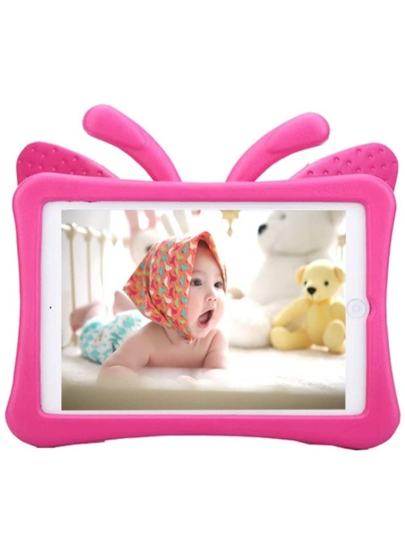 iPad 9th 8th 7th Generation Case Kids Girls, Cute Butterfly Shockproof EVA Foam Super Protection Stand Cover for iPad 2021 2020 2019 10.2" and iPad Air 3 Pro 10.5" - Image 2