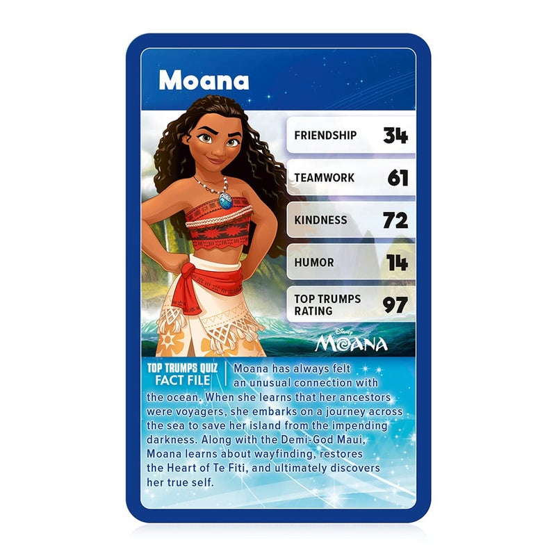 Top Trumps Disney Heroes Classic Card Game, Play with Simba, Mickey Mouse, Aladdin, Mulan and Elsa, Educational travel game, gift and toy for boys and girls aged 6 plus - Image 4
