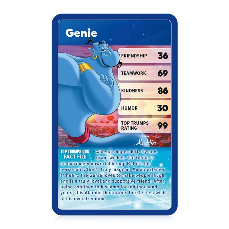 Top Trumps Disney Heroes Classic Card Game, Play with Simba, Mickey Mouse, Aladdin, Mulan and Elsa, Educational travel game, gift and toy for boys and girls aged 6 plus - Image 3