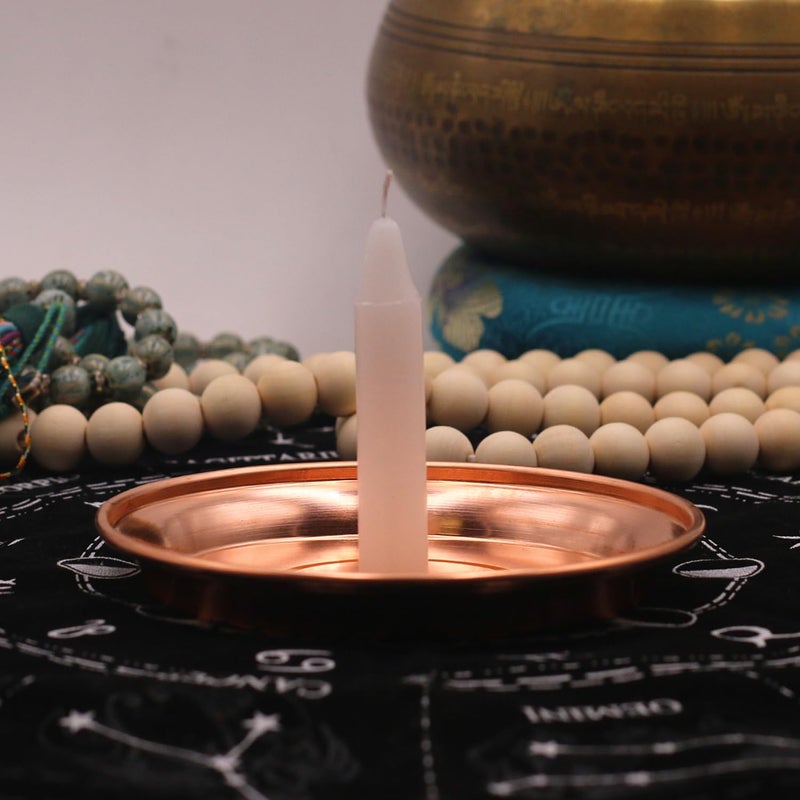 Amitofo Copper Offering Bowl Prayer Ritual Plate Great for Altar,Incense Burner, smudging Bowl, Offering Dish,Candle Trays, Ash Catcher,Jewelry Dish(Twelve Tonstellations) - Image 4