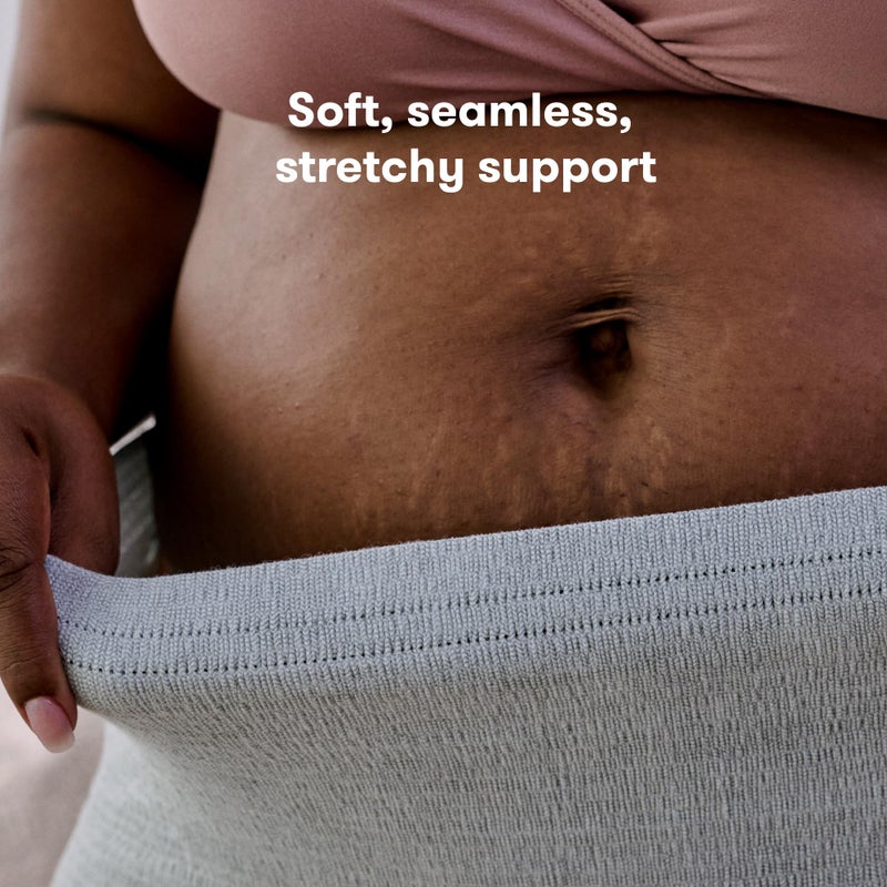 Frida Mom 8pc Postpartum Underwear, Disposable Boyshort Panties, Seamless, Stretch Support, New Mom Essentials, Size Petite (Waist 23in-34in) - Image 3