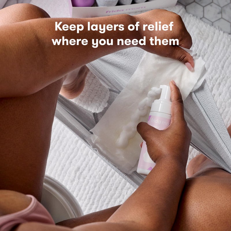 Frida Mom 8pc Postpartum Underwear, Disposable Boyshort Panties, Seamless, Stretch Support, New Mom Essentials, Size Petite (Waist 23in-34in) - Image 5