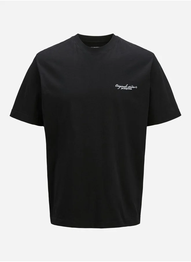 JACK & JONES Graphic Print Crew Neck T-Shirt