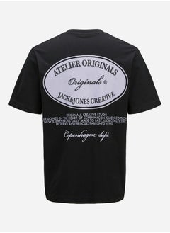 Jack Jones Graphic Print Crew Neck T-Shirt  - Image 1