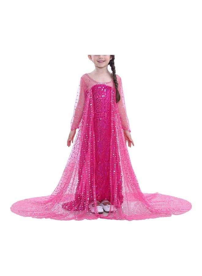 نيبمينينت Princess Costume with Wand 110cm - Image 2
