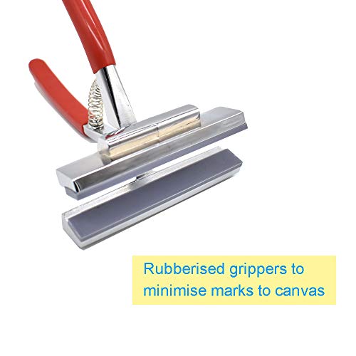 Renashed Professional Metal Canvas Plier 4-3/4 for Stretching Clamp Art Oil Painting Canvas - Image 4