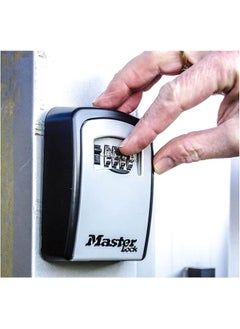 Master Lock Key Safe Medium Size Wall Mounted Outdoor Exist In 2 Colors 5401Eurd Key Lock Box  - Image 4