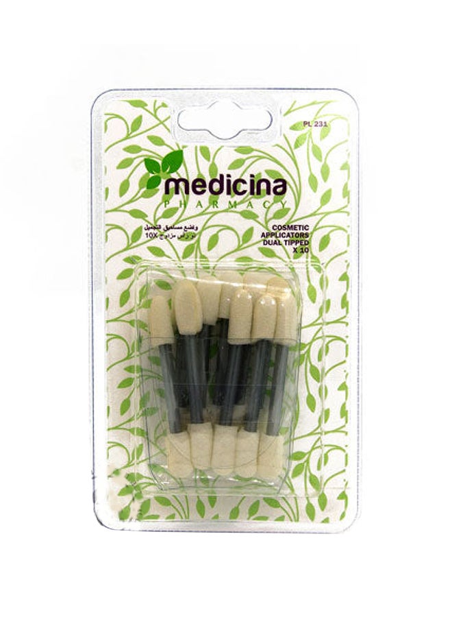 Beautytime 10 Cosmetic Applicators Pl 231