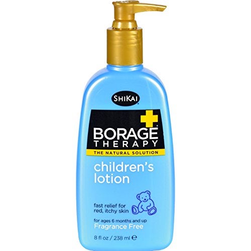 Shikai Borage Dry Skin Therapy Natural Formula Lotion for Childrens 8 Oz