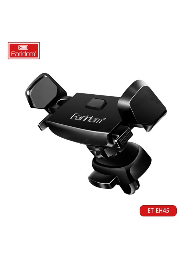 Earldom Holder ET-EH45 360 Degree Rotation  Mobile Car Holder - Black - Image 1