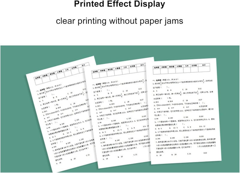 YDuupxe Thermal Paper Roll A4 Clear Printing Images Longer Lasting Compatible with Various Printers Seamless Loading Smoothing Performance for Documents Photos Labels - Image 4