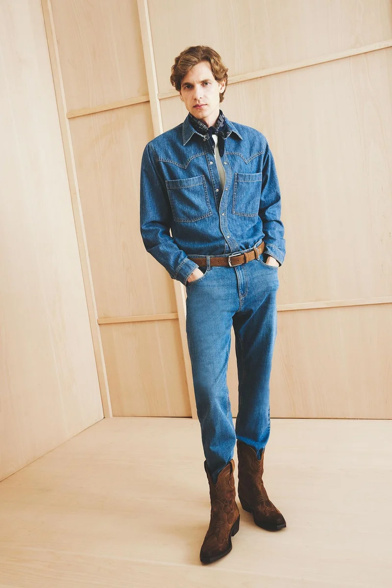 Sergio Regular Fit Regular Waist Straight Leg Jeans
