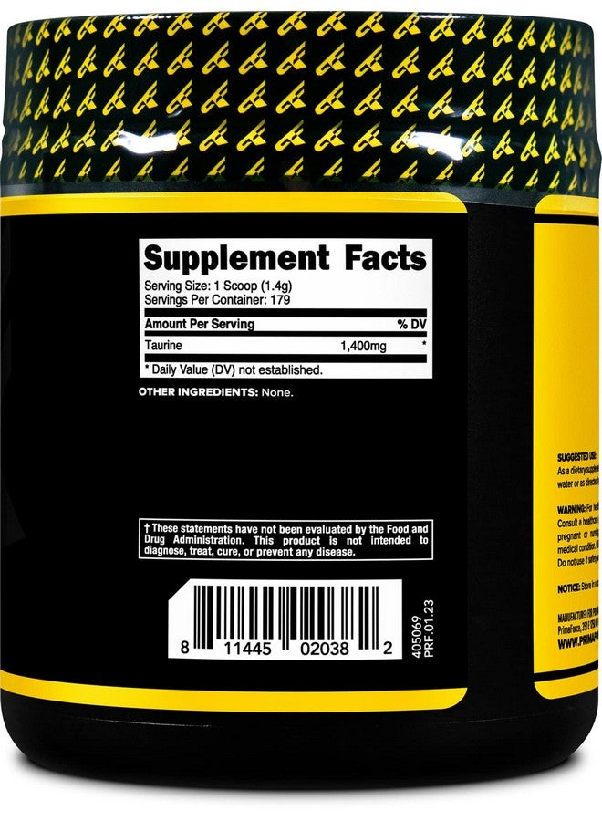 PrimaForce Taurine Powder, 250 Grams - Non-GMO & Gluten Free Supplement - Image 4