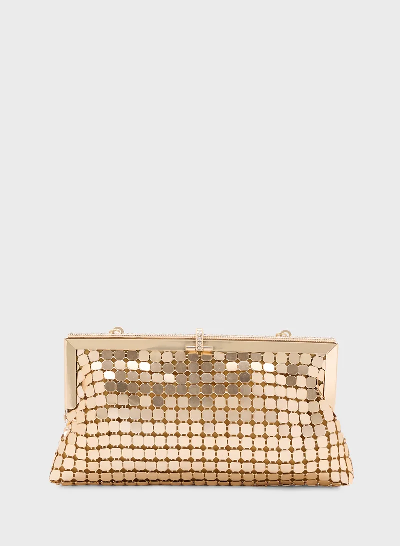 Ella Limited Edition Diamante Detail Clutch Bag