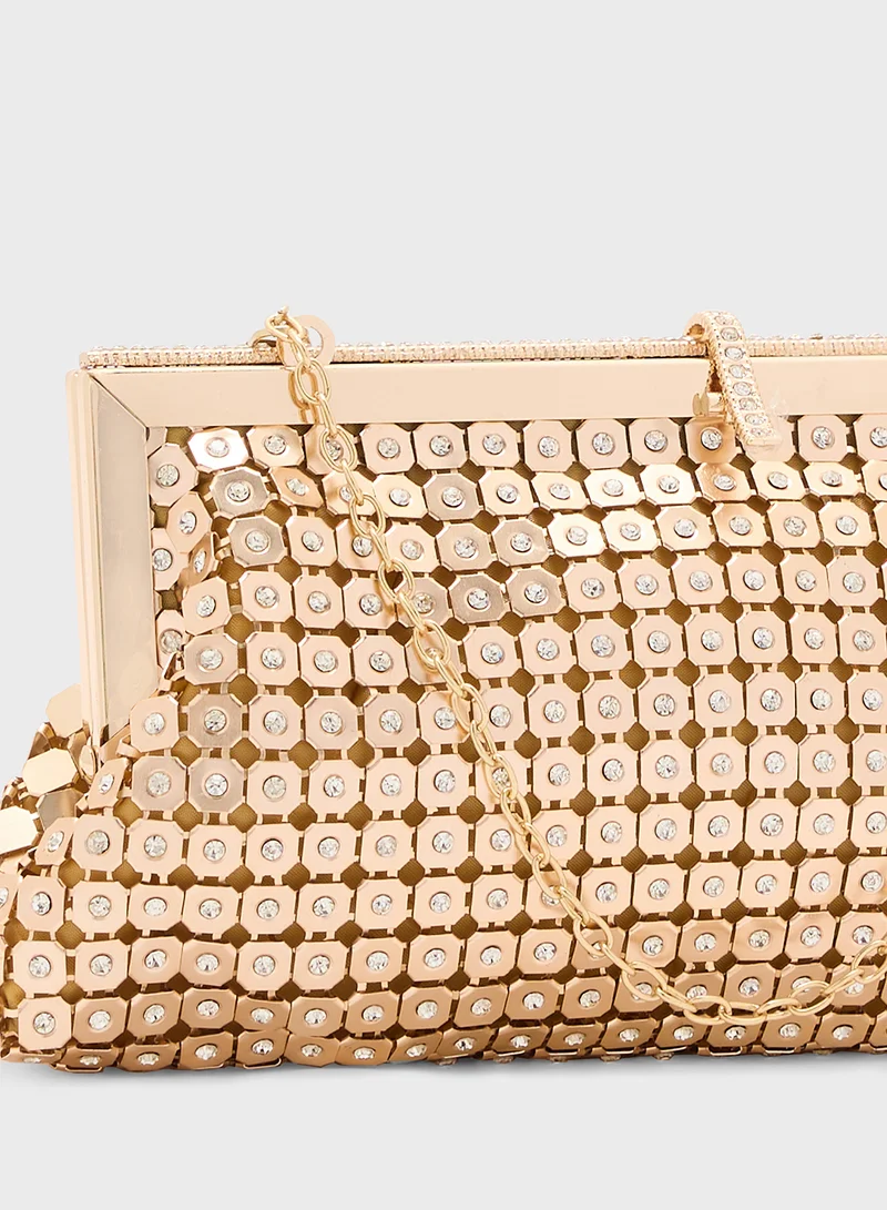 Ella Limited Edition Diamante Detail Clutch Bag