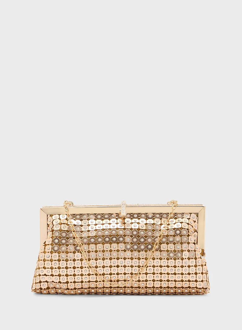 Ella Limited Edition Diamante Detail Clutch Bag
