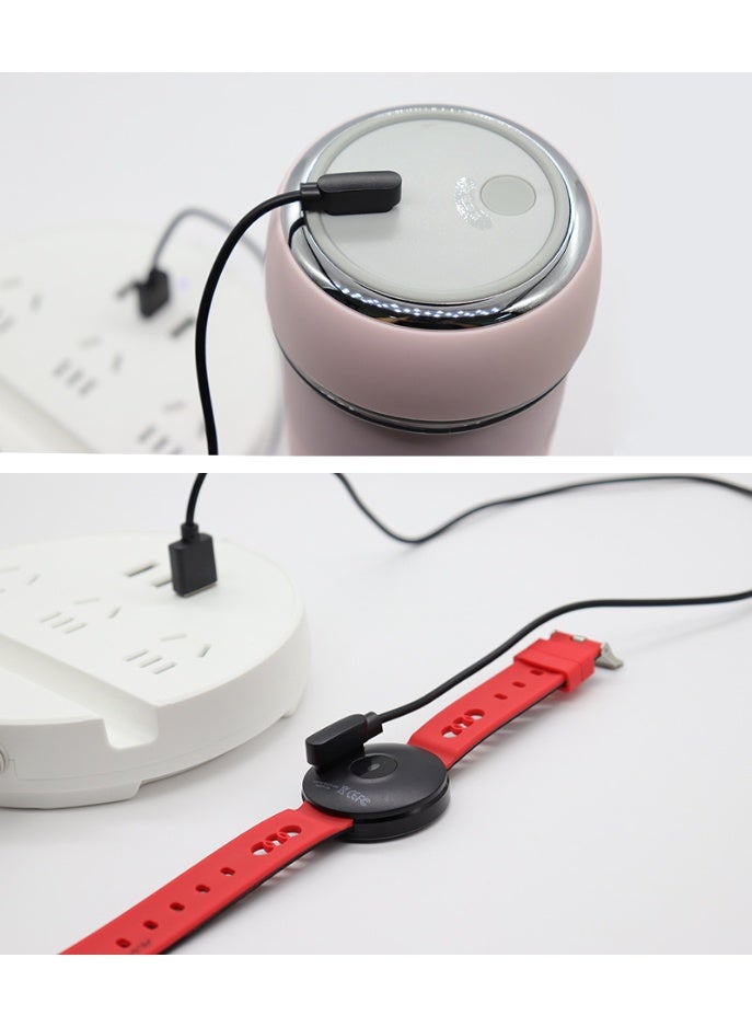 USB Charging Cable for YAMAY Letsfit VeryFit Pro, Smartwatch Watch Magnetic Charger Cable (100cm ) - Image 3